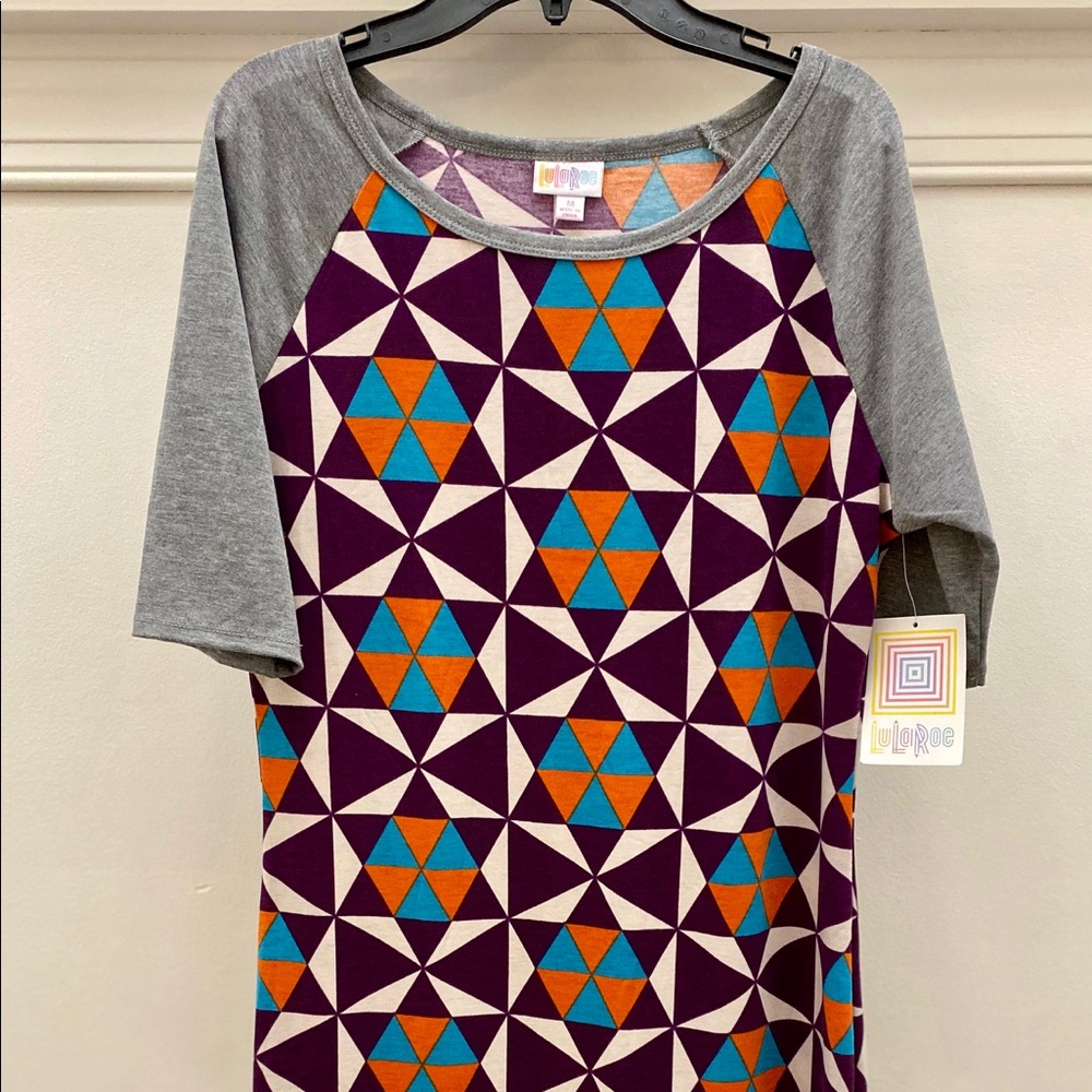 NWT Lularoe Julia Raglan Dress Medium